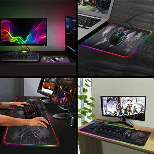 Tapis de souris Cheval LED 30x70 cm variant 5 