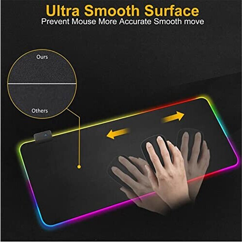 Tapis de souris Cheval couleuré LED 30x80 cm variant 3 