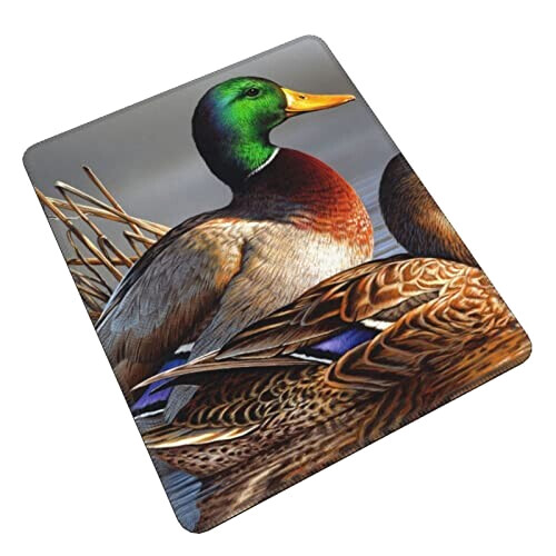 Tapis de souris Canard noir 18x22 cm