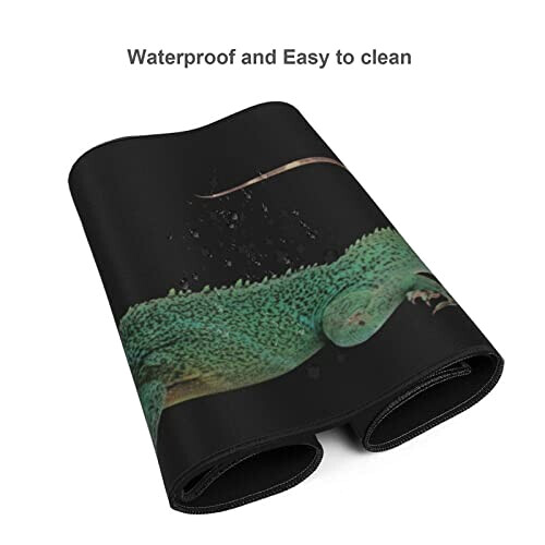 Tapis de souris Caméléon reptiles 40 x 90 90x40 cm variant 3 