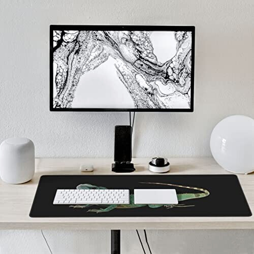 Tapis de souris Caméléon reptiles 40 x 90 90x40 cm variant 7 