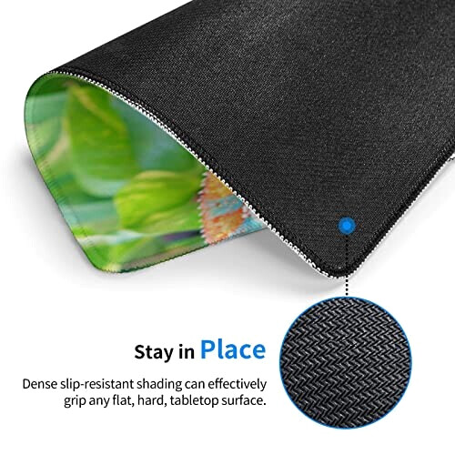 Tapis de souris Caméléon adorable . 30.5x25.4 cm variant 0 
