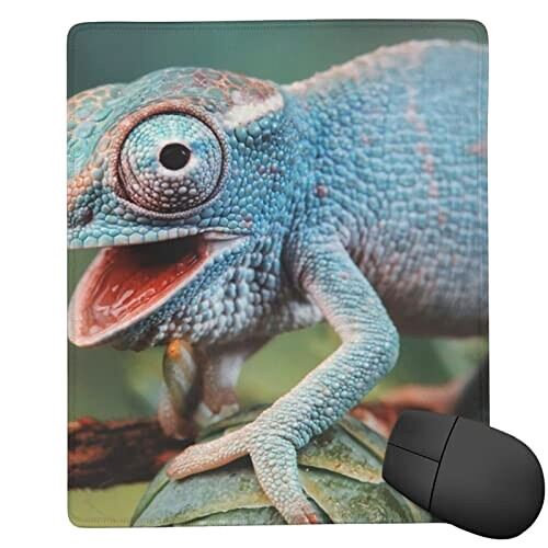 Tapis de souris Caméléon amusant. 180x220 mm variant 0 