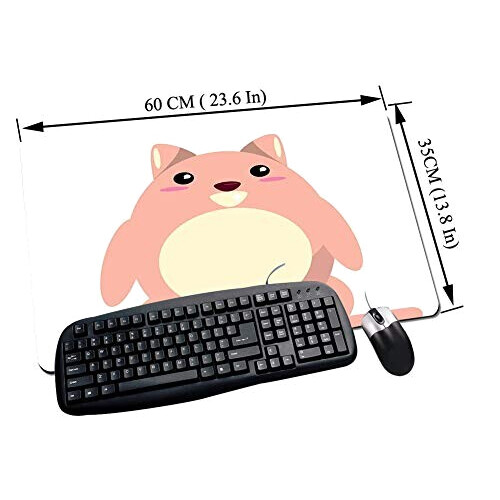 Tapis de souris Castor style 60x35 35x60 cm variant 1 