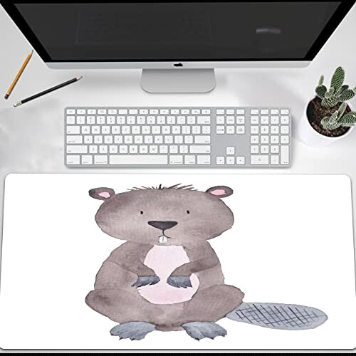 Tapis de souris Castor 40 x 80 40x80 cm