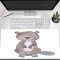 Tapis de souris Castor 40 x 80 40x80 cm - miniature