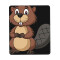 Tapis de souris Castor beaver coquin. 21.1x26.2 cm - miniature