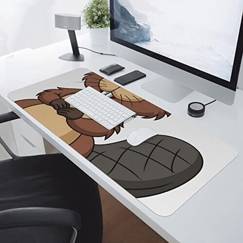 Tapis de souris Castor beaver coquin. 40 x 80 40x80 cm variant 5 