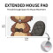 Tapis de souris Castor beaver coquin. 40 x 80 40x80 cm - miniature variant 1