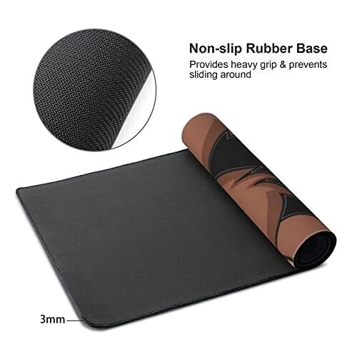Tapis de souris Castor beaver coquin. 40 x 90 40x90 cm variant 1 