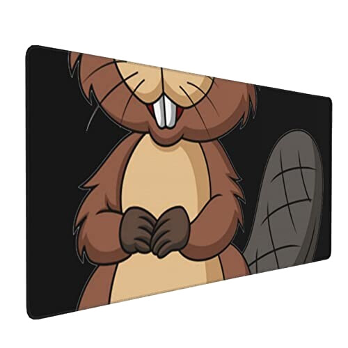 Tapis de souris Castor beaver coquin. 40 x 90 40x90 cm variant 4 