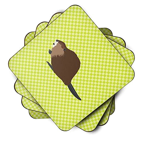 Tapis de souris Castor multicolore variant 0 