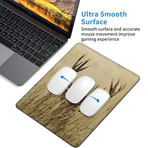 Tapis de souris Cerf blanc 18x22 cm variant 3 