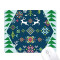 Tapis de souris Cerf multicouleur 18x22 cm - miniature