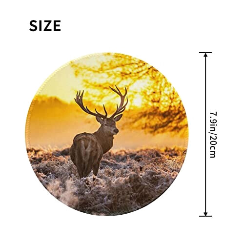 Tapis de souris Cerf rouge variant 1 