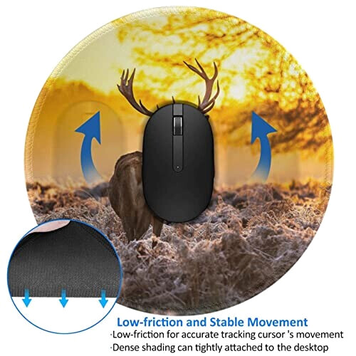 Tapis de souris Cerf rouge variant 2 