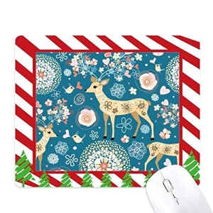 Tapis de souris Cerf multicouleur 18x22 cm