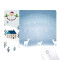 Tapis de souris Cerf multicouleur 18x22 cm - miniature