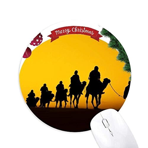 Tapis de souris Chameau multicouleur 20x20 cm