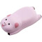 Tapis de souris Cochon rose 13x7 cm - miniature