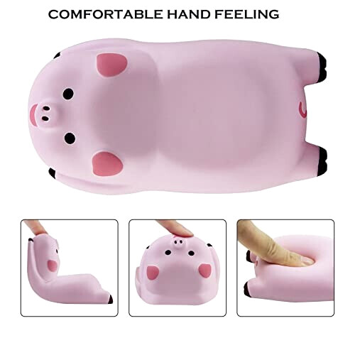 Tapis de souris Cochon rose 13x7 cm variant 2 