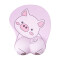 Tapis de souris Cochon rose 26x22 cm - miniature