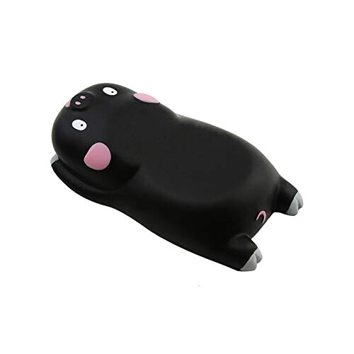 Tapis de souris Cochon noir 135x72 mm
