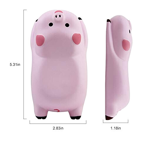 Tapis de souris Cochon noir 135x72 mm variant 0 