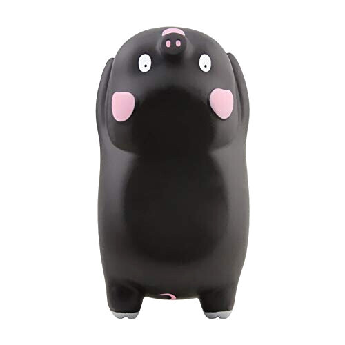 Tapis de souris Cochon noir 135x72 mm variant 4 