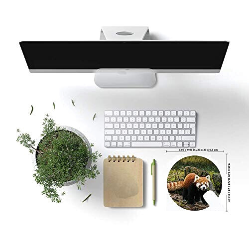 Tapis de souris Cochon multicouleurouge 23x23 cm variant 1 