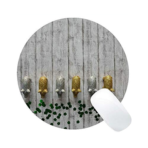 Tapis de souris Cochon multicolore 23x23 cm