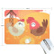 Tapis de souris Coq multicolore 190x250 mm - miniature