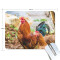 Tapis de souris Coq rouge 24.84x19.84 cm - miniature