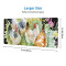 Tapis de souris Coq 80 cm x 30 80x30 cm - miniature variant 3