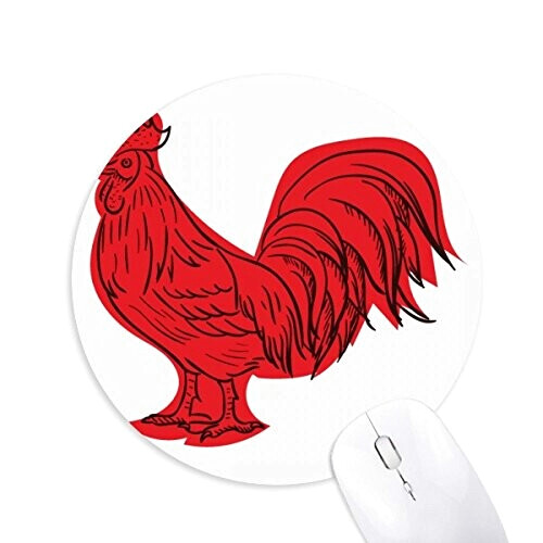 Tapis de souris Coq 20x20 cm