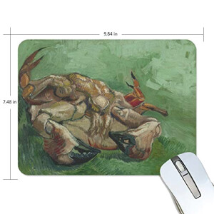 Tapis de souris Crabe multicolore 190x250 mm