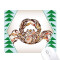 Tapis de souris Crabe multicouleur 18x22 cm - miniature