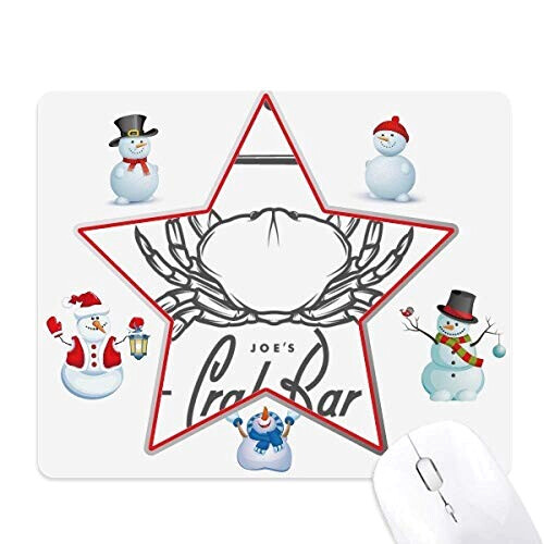 Tapis de souris Crabe multicolore 18x22 cm