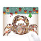 Tapis de souris Crabe multicouleur 18x22 cm - miniature