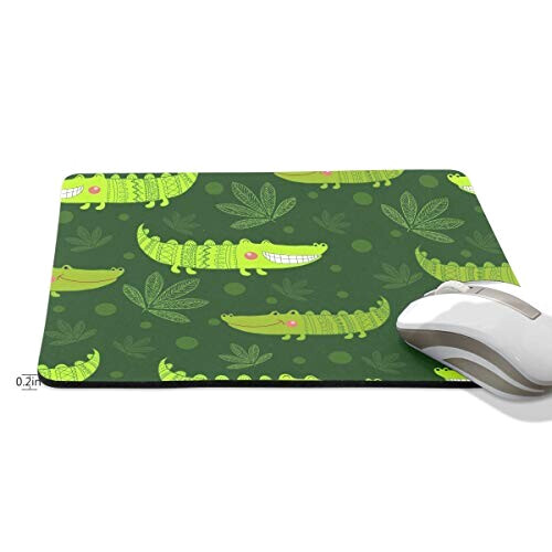 Tapis de souris Crocodile vert 190x250 mm variant 0 