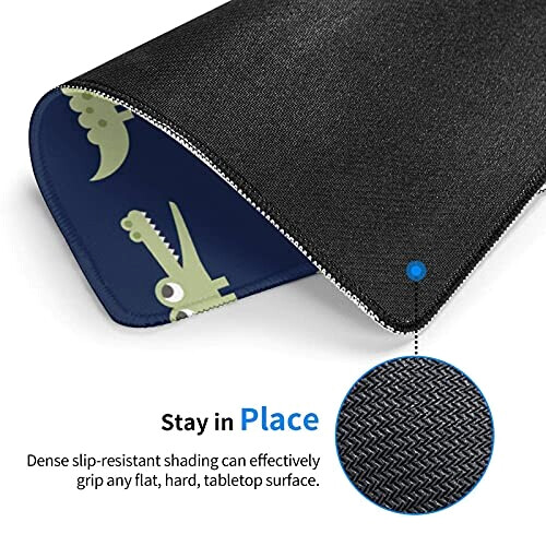 Tapis de souris Crocodile 30x25 cm variant 1 