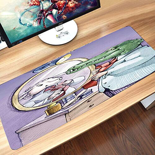 Tapis de souris Crocodile style 60x35 35x60 cm