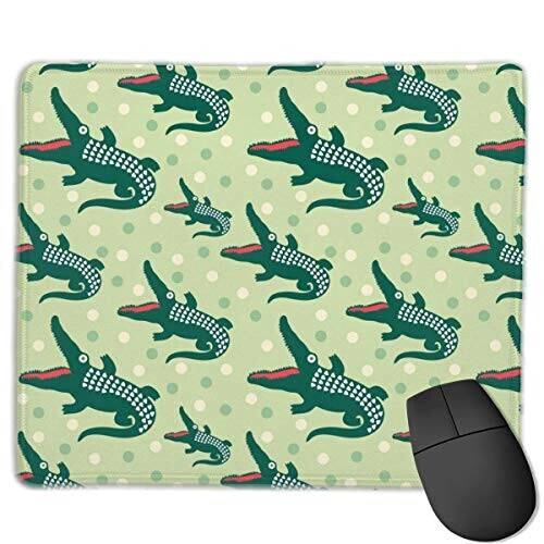 Tapis de souris Crocodile vert