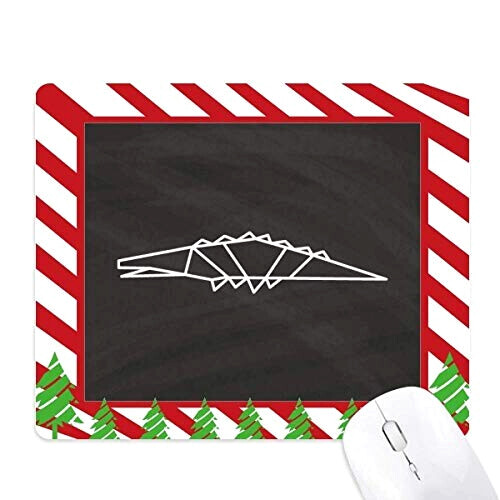 Tapis de souris Crocodile multicouleur 18x22 cm