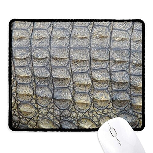 Tapis de souris Crocodile noir 18x22 cm