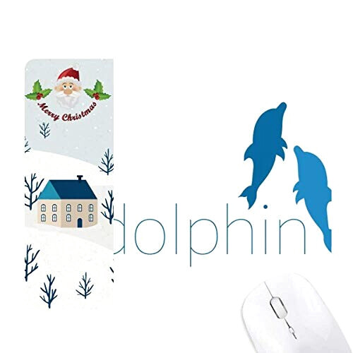 Tapis de souris Dauphin multicouleur 18x22 cm