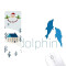 Tapis de souris Dauphin multicouleur 18x22 cm - miniature