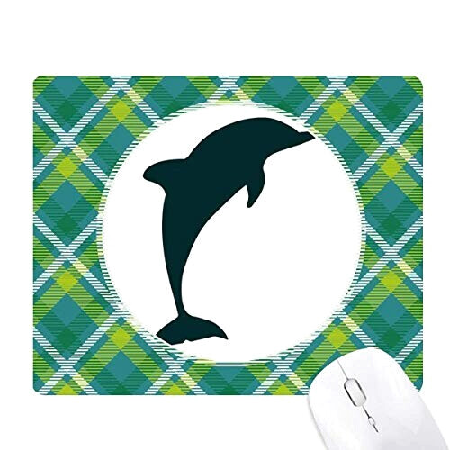 Tapis de souris Dauphin bleu 18x22 cm