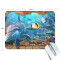 Tapis de souris Dauphin multicolore 190x250 mm - miniature