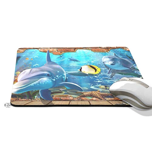 Tapis de souris Dauphin multicolore 190x250 mm variant 0 